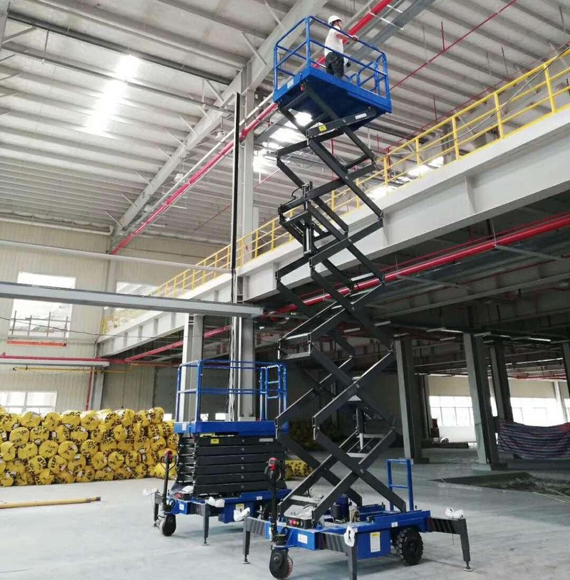 江西助力行走剪叉式高空作业平台